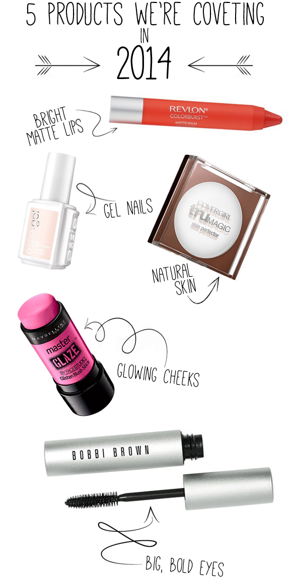 5 beauty products 2014
